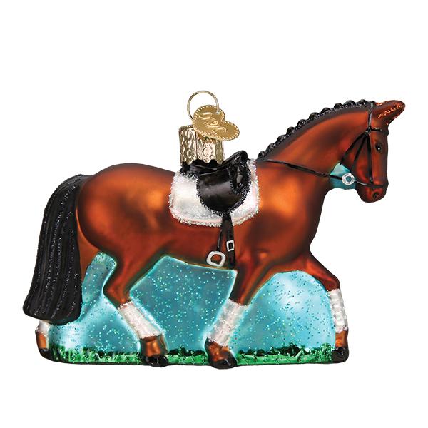 Dressage Horse Ornament-2