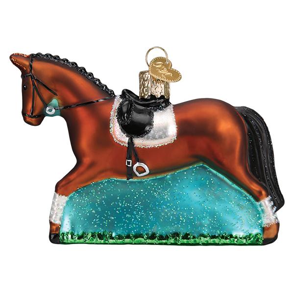 Dressage Horse Ornament-3