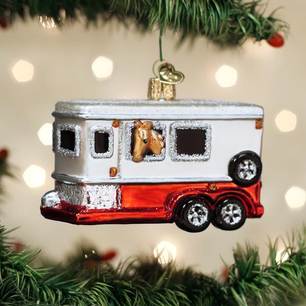 Horse Trailer Ornament-0