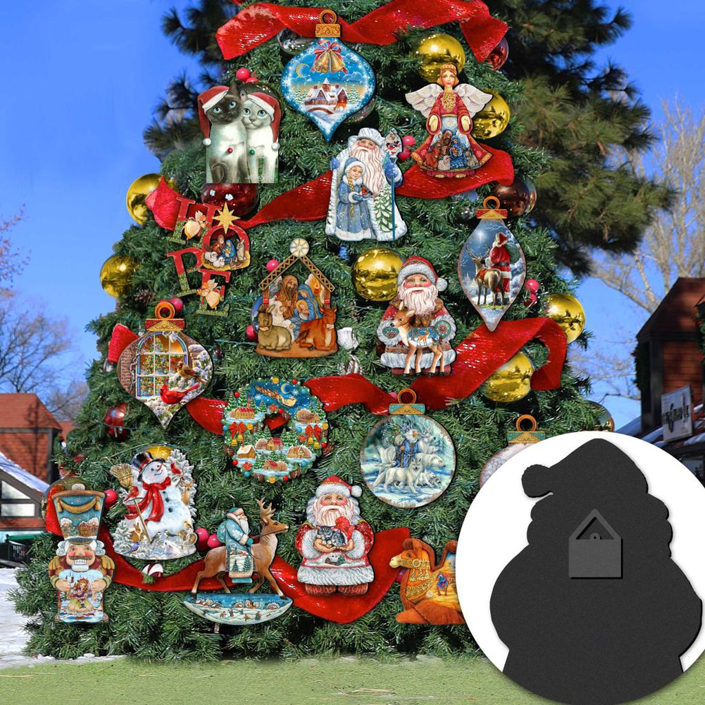 Troyka Horse Ride Nesting Doll Holiday Outdoor Decor Large Ornament by G. DeBrekht - Christmas Decor - 8115225M-3