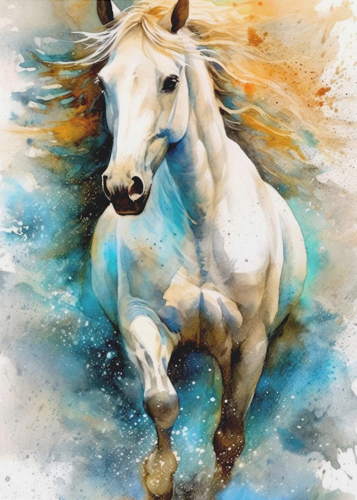 Watercolor Horse (14)-1